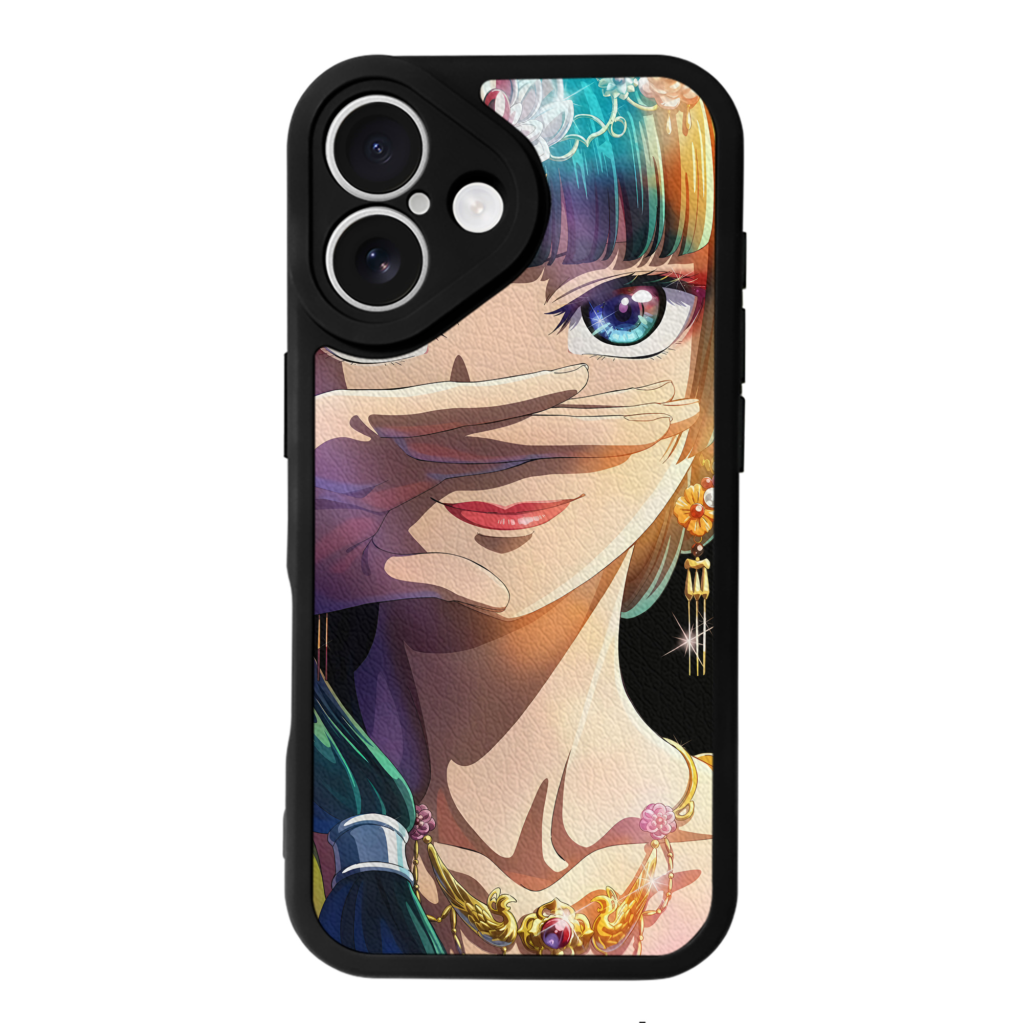 （画像用） 薬屋のひとりごと The Apothecary Diaries 【iPhone 16シリーズ対応】シリコンスマホケース（レザー調） 材質：シリコン